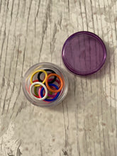 Load image into Gallery viewer, Colourful Ring Stitch Marker Pot