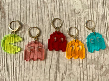 Load image into Gallery viewer, Pac-Man and Ghosts Stitch Marker / Progress Keeper Set