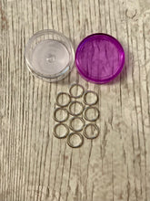 Load image into Gallery viewer, Silver Ring Stitch Marker Pot