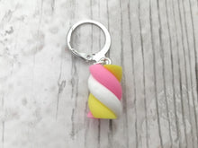 Load image into Gallery viewer, Marshmallow Twist Stitch Marker / Progress Keeper