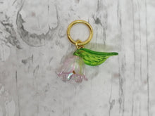Load image into Gallery viewer, Delicate Flower Stitch Marker / Progress Keeper