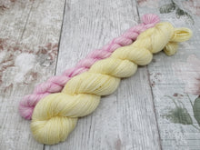 Load image into Gallery viewer, Biosock Merino and Biodegradable Nylon 50+20g sock set in Mango and Strawberry Sorbet colours