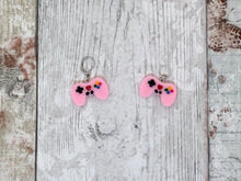 Load image into Gallery viewer, Pink Gamer Stitch Marker / Progress Keeper