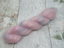 Load image into Gallery viewer, Mohair Silk Lace in Baby Pink Variegated OOAK Colourway