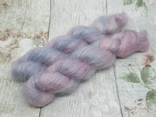 Load image into Gallery viewer, Mohair Silk Lace in Lilac Variegated OOAK Colourway