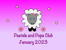Load image into Gallery viewer, Pastels and Pops Club - January 2023 READY TO SHIP
