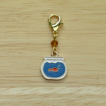 Load image into Gallery viewer, Goldfish Bowl Stitch Marker / Progress Keeper