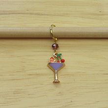 Load image into Gallery viewer, Fruit Cocktail Stitch Marker / Progress Keeper