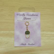 Load image into Gallery viewer, Cactus Stitch Marker / Progress Keeper
