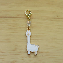 Load image into Gallery viewer, Alpaca Stitch Marker / Progress Keeper