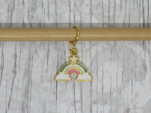 Load image into Gallery viewer, Rainbow Star Stitch Marker / Progress Keeper