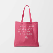 Load image into Gallery viewer, Be Afraid Tote Bag - Snappy Crocodile Designs