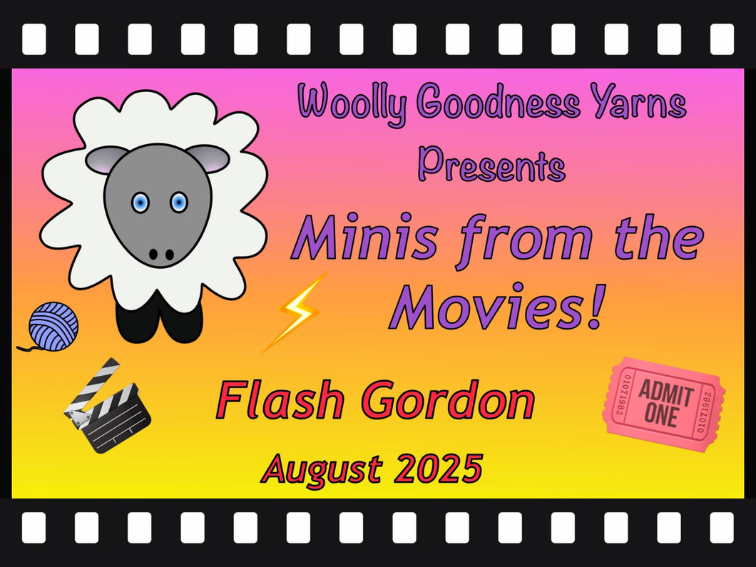 Minis From The Movies Club -August 2025, Flash Gordon