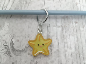 Starfish Stitch Marker / Progress Keeper