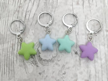 Load image into Gallery viewer, Four Stars Stitch Marker / Progress Keeper Set