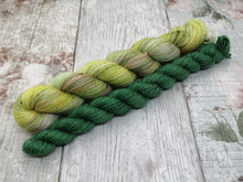 Load image into Gallery viewer, Deluxe Silver Sparkle 50g+20g sock set in Spring Flowers colourway