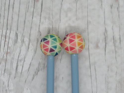 Small Geometric Ball Needle Stoppers