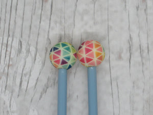 Small Geometric Ball Needle Stoppers