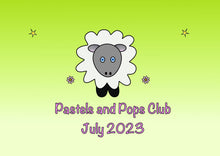 Load image into Gallery viewer, Pastels and Pops Club - July 2023 READY TO SHIP