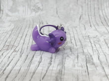 Load image into Gallery viewer, Axolotl Stitch Marker / Progress Keeper