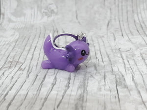 Axolotl Stitch Marker / Progress Keeper