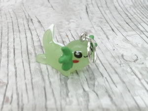 Axolotl Stitch Marker / Progress Keeper