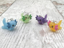 Load image into Gallery viewer, Axolotl Stitch Marker / Progress Keeper