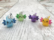 Load image into Gallery viewer, Axolotl Stitch Marker / Progress Keeper