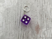 Load image into Gallery viewer, D6 Dice Stitch Marker / Progress Keeper