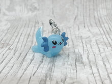 Load image into Gallery viewer, Axolotl Stitch Marker / Progress Keeper