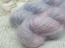 Load image into Gallery viewer, Mohair Silk Lace in Lilac Variegated OOAK Colourway