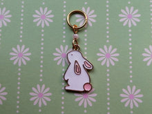 Load image into Gallery viewer, Bunny Stitch Marker / Progress Keeper