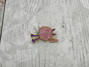 Yarn Ball Pin Badge