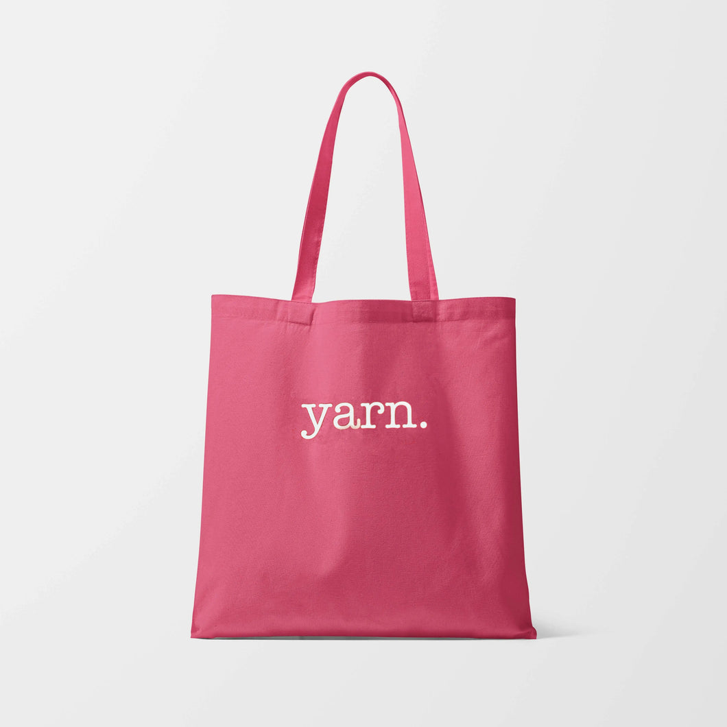Yarn Tote Bag - Snappy Crocodile Designs