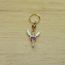 Load image into Gallery viewer, Lilac Fairy Stitch Marker / Progress Keeper