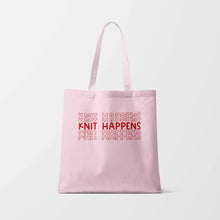 Load image into Gallery viewer, Knit Happens Tote Bag - Snappy Crocodile Designs