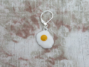 Fried Egg Stitch Marker / Progress Keeper