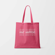 Load image into Gallery viewer, Knit Happens Tote Bag - Snappy Crocodile Designs