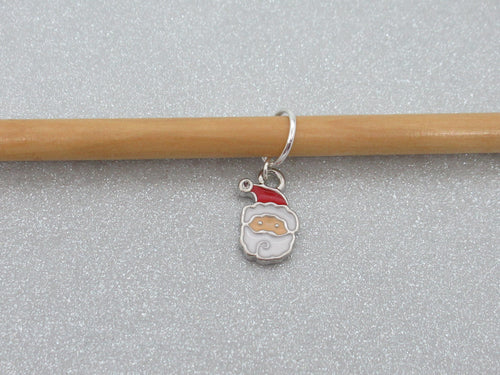 Little Santa Stitch Marker / Progress Keeper