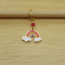 Load image into Gallery viewer, Rainbow Stitch Marker / Progress Keeper