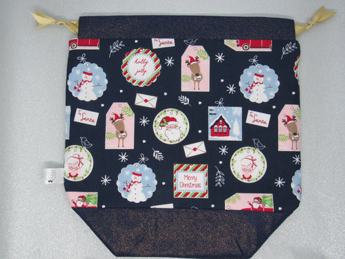 Christmas Gift Tags Project Bag