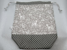 Load image into Gallery viewer, Silver Animals Project Bag