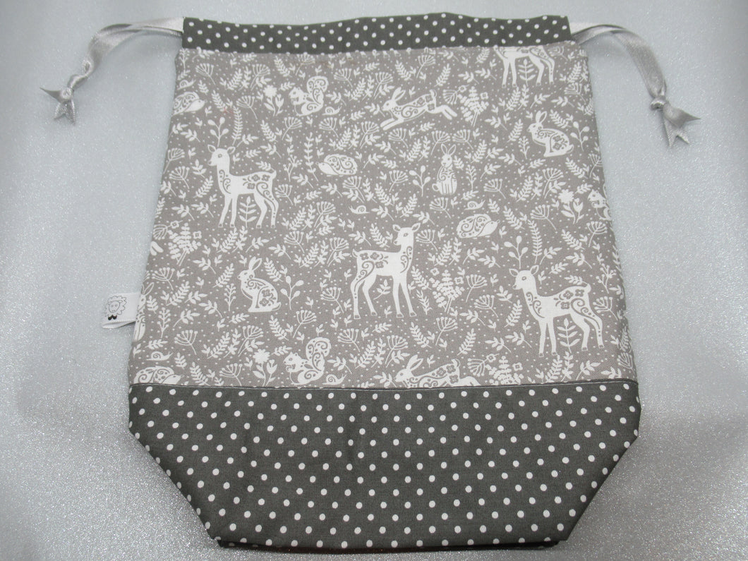 Silver Animals Project Bag