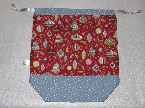 Vintage Baubles Project Bag