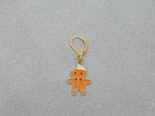 Load image into Gallery viewer, Gingerbread Man Stitch Marker / Progress Keeper