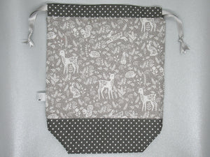 Silver Animals Project Bag