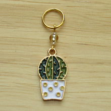 Load image into Gallery viewer, Cactus Stitch Marker / Progress Keeper