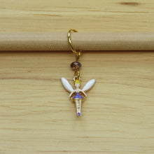 Load image into Gallery viewer, Lilac Fairy Stitch Marker / Progress Keeper